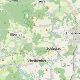Locatie van Wohnmobilstellplatz Silberlandhalle - Annaberg-Buchholz