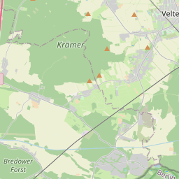 Locatie van Velten Wohnmobilstellplatz