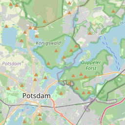 Locatie van Campingplatz Gatow