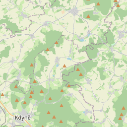Locatie van Autokemp Hájovna Kdyně