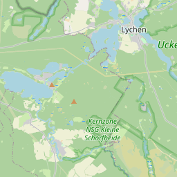 Locatie van Biwakplatz Strandbad Lychen