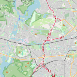 Locatie van City Camping