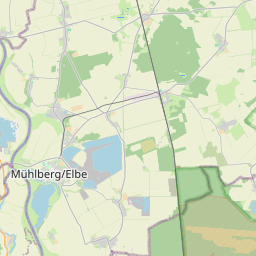 Locatie van Wasserwanderraststation Mühlberg