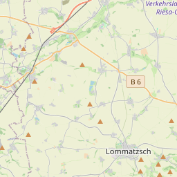 Locatie van Wohnmobilstellplatz Lommatzsch