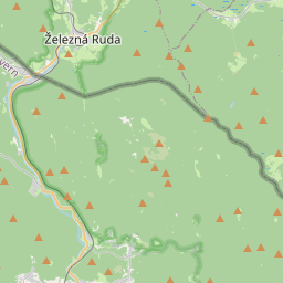 Locatie van Autocamp Železná Ruda