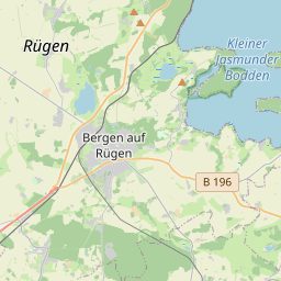 Locatie van Caravanplatz Bergen auf Rügen