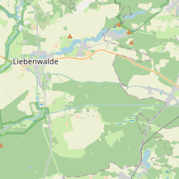 Locatie van Wohnmobilstellplatz Stadthafen Liebenwalde