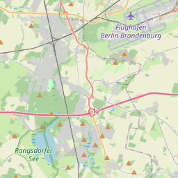 Locatie van Campingplatz am Mahlower See