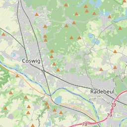 Locatie van Am Badesee Coswig-Kötitz