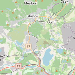 Locatie van Autocamp Osek