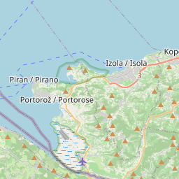 Locatie van Avtokamp Jadranka