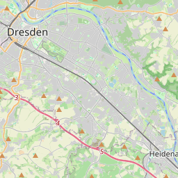 Locatie van Wohnmobilstellplatz "Sachsenplatz" Dresden