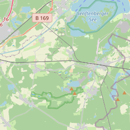 Locatie van Parkplatz Seestrand Südsee in Peickwitz