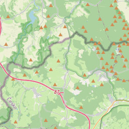 Locatie van Autokemp Pod Císařem