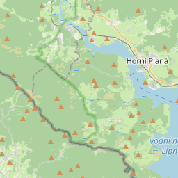 Locatie van U Kukačků