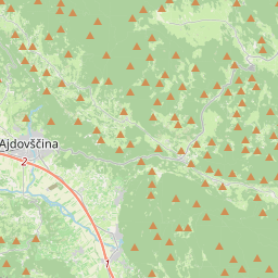 Locatie van Avtokamp Ajdovščina