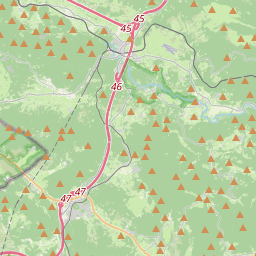 Locatie van Dujceva