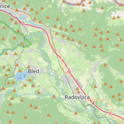 Locatie van Camping Bled