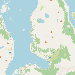 Locatie van Rystad Lofoten Camping