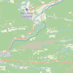 Locatie van Røssvoll Camping