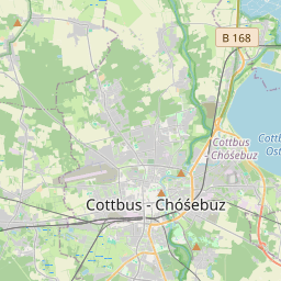 Locatie van ESV Lok Raw Cottbus e.V.