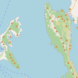 Locatie van Autokamp Preko Mosta
