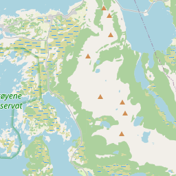 Locatie van Sandsletta Camping