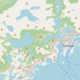 Locatie van Kabelvåg Feriehus & Camping