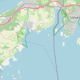 Locatie van Strandängens Camping & Vandrarhem