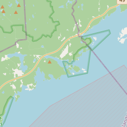 Locatie van Stenkällegårdens Camping Tiveden