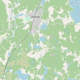 Locatie van Sävsjö Camping & Vandrarhem