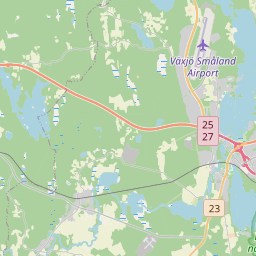 Locatie van Öjaby Camping