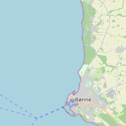 Locatie van Hasle Camping