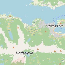 Locatie van Stokmarknes Camping