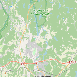 Locatie van Långasjönäs Camping och Stugby