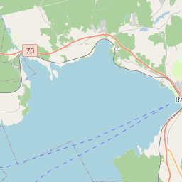 Locatie van Siljanbadets Camping