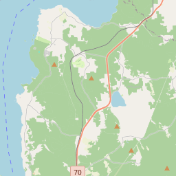 Locatie van Tällbergs camping
