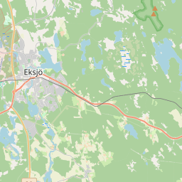 Locatie van Eksjö Camping & Konferens