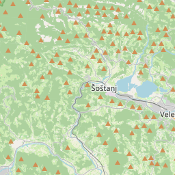 Locatie van Camp Velenje