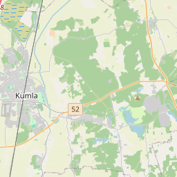 Locatie van Djupadalsbadets Camping