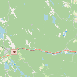 Locatie van Movänta camping