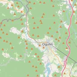 Locatie van Kamp Odmorište Sabljaci