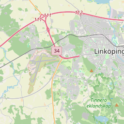 Locatie van First Camp Glyttinge