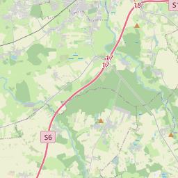 Locatie van Bursztynek