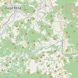 Locatie van Camp Slapić