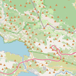 Locatie van Autocamp Maslenica