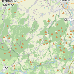 Locatie van Autokempink Konopáč