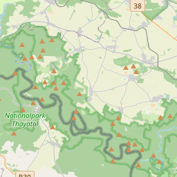 Locatie van Kemp u Švestků