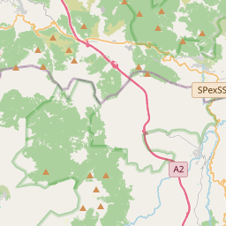 Locatie van Pollino Rafting