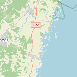 Locatie van Dalskärs Camping
